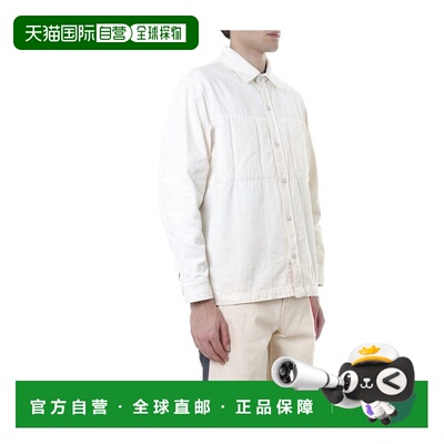 香港直邮DIESEL 男士衬衫 GR02B30100S586BIANCO AW2019 白色