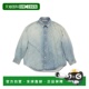 香港直邮Acne CB0103新款 Studios 纽扣牛仔衬衫