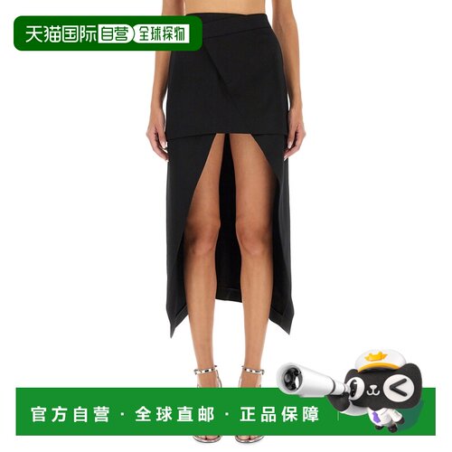 香港直邮alexander mcqueen 女士 半身裙