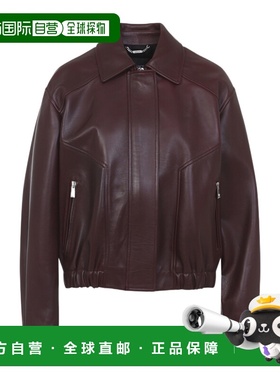 1h可退 香港直邮Versace 长袖皮夹克 10228131A16885