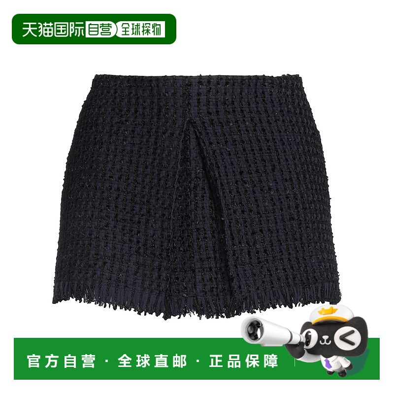 1h可退 香港直邮Dsquared2 二次方 女士 迷你半身裙 blue蓝色 舒