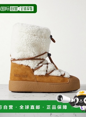 1h可退 香港直邮Moon Boot 月亮靴 女士 LTrack 毛羊皮雪地靴 245