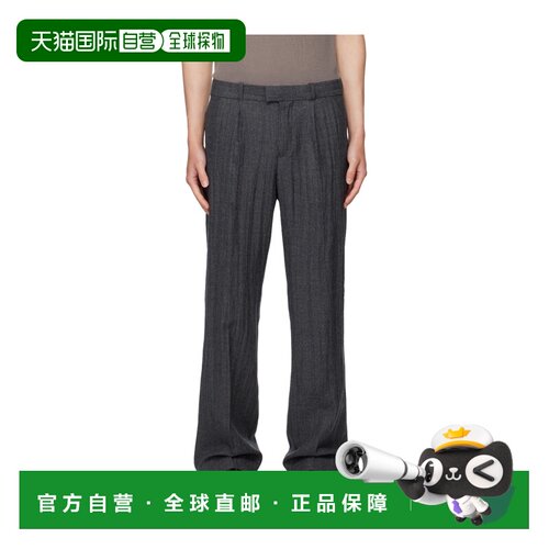 香港直邮OUR LEGACY 男士休闲裤 M4254SSG AW2025 灰色 Slack 长