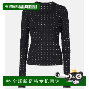 香港直邮Sportmax 女士 1h可退 斯宝麦斯 饰上衣 Negus 水晶装