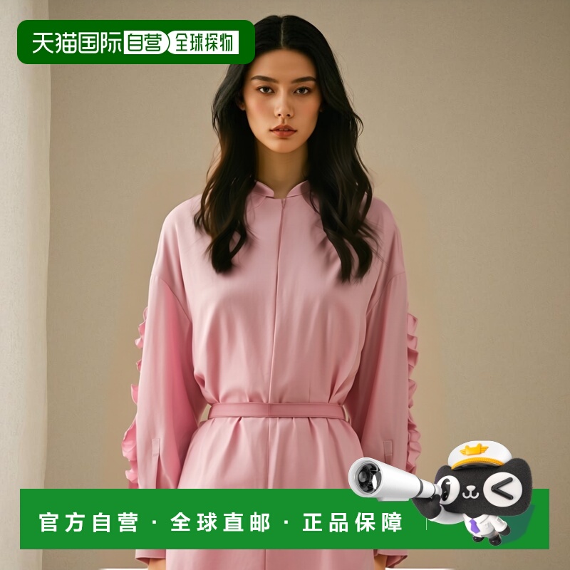 香港直邮Jil Sander 立领长袖连衣裙 J02CT0342-J65022