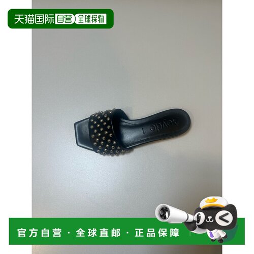 1h可退 香港直邮AEYDE 女士凉鞋 ANNASTUDDED800 SS2025 黑色 Ann