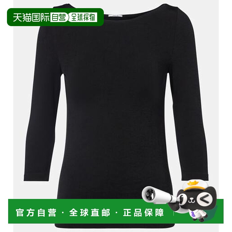 香港直邮Wolford 女士 Cordoba 上衣 black黑色 舒适时尚