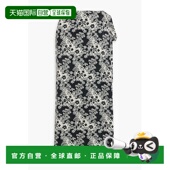 1h可退 2322024787FL 印花弹性针织中长裹裙 香港直邮toteme 女士