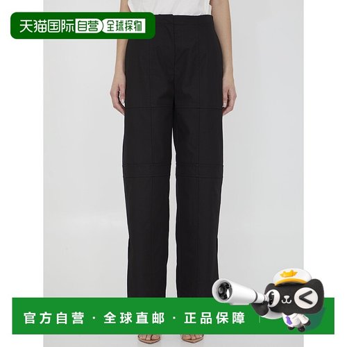 1h可退 香港直邮Jil Sander 吉尔 桑达 女士 直筒休闲裤 J03KA011