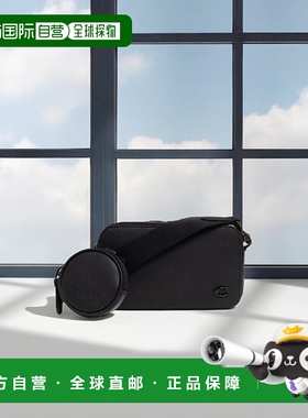 欧洲直邮COACH/蔻驰男士单肩包休闲 时尚百搭简约男包CC0700BLK