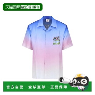 多色衬衫 男士 MSP26SH00310EXBCVOLC 香港直邮Casablanca 1h可退