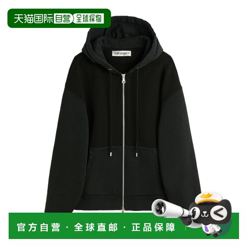 香港直邮OUR LEGACY 男士休闲套装 M2256RP CO 黑色 Rascal连帽卫