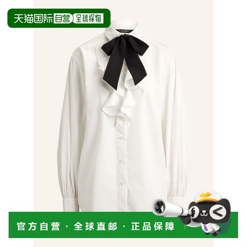 欧洲直邮RALPH LAUREN 女士衬衫 100322981711000【付后1h可退】