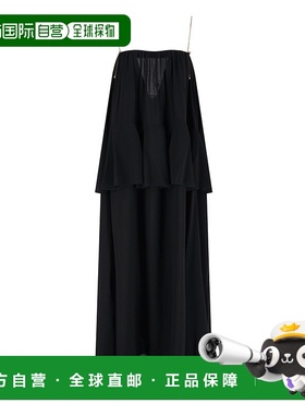 1h可退 香港直邮Chloe 蔻依 女士 Chloe 黑色连衣裙 26SRO0300200