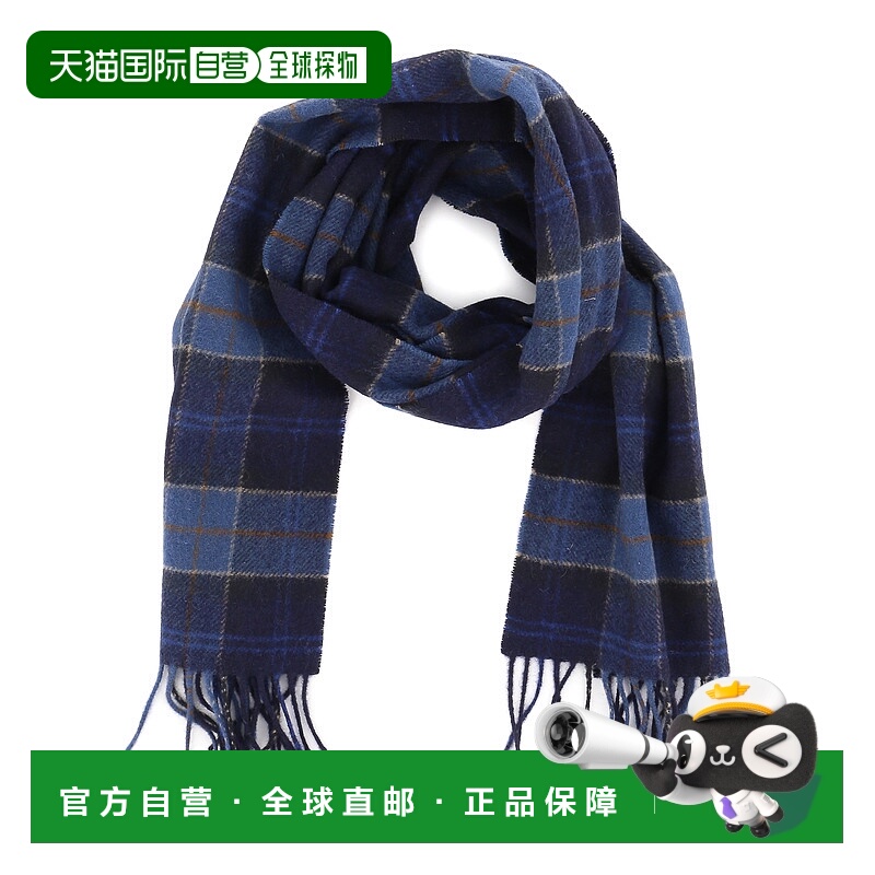 欧洲直邮barbour 男士 围巾披肩羊绒