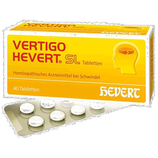 欧洲直邮德国药房HEVERT顺势头晕晕眩供血不足美尼尔氏综合征片40