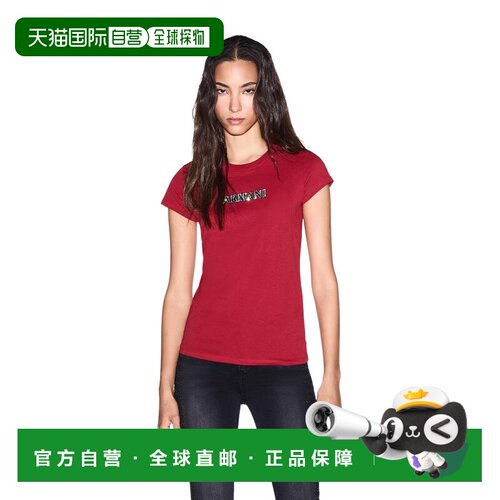 香港直邮ARMANI EXCHANGE 女士T恤 XW002550AF103【付后1h可退】