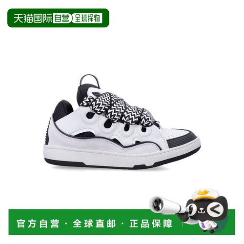 香港直邮Lanvin 朗雯 男士 LANVIN CURB 双色运动鞋 FUSKDK12BICO