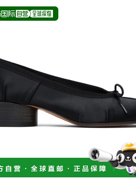 香港直邮Maison Margiela 马丁 马吉拉 女士 黑色 Tabi Satin Bal