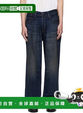 香港直邮Acne Studios 腰带环牛仔裤直筒裤 C00078