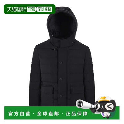 FAY 男士外套 NAM3649058JWGSB999 AW2024 黑色 Puffer Jacket