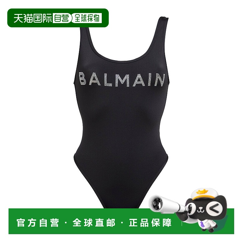 香港直邮Balmain 巴尔曼 女士 One-piece 泳衣 black黑色 舒适时