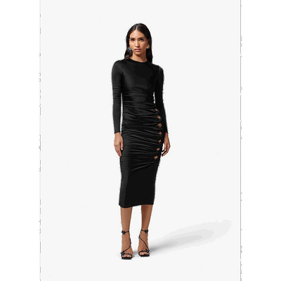 香港直邮Versace Dua Lipa x Versace 徽标连衣裙 10112441A00572