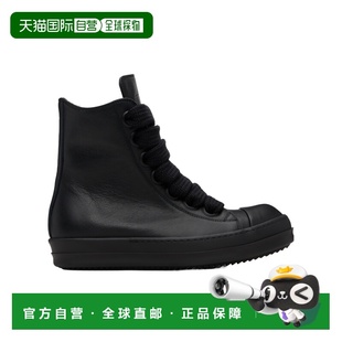 1h可退 香港直邮Rick Owens 系带高帮休闲运动鞋 RU01F2892LCOW2