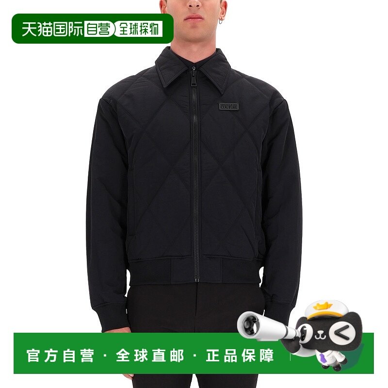 1h可退 香港直邮versace 范思哲 男士 绗缝拉链夹克 79GAS420CQ12