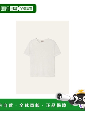 欧洲直邮LORO PIANA 25秋冬 FAM8107_1000 女士 短袖T恤针织