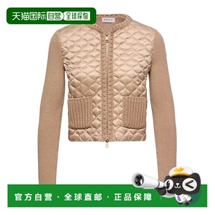 L10939B00036M5670 开衫 香港直邮Moncler 几何绗缝拉链长袖