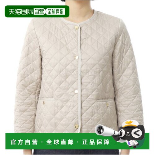 香港直邮MaxMara 麦斯玛拉 女士 MAX MARA CUBE 浅褐色外套 19481