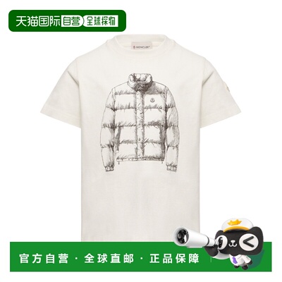香港直邮Moncler 短袖T恤 L29548C0000589AFV