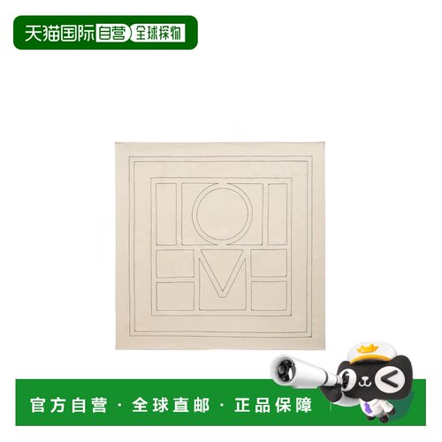 1h可退 Toteme 刺绣字母图案丝巾 263WSC0200FB0704