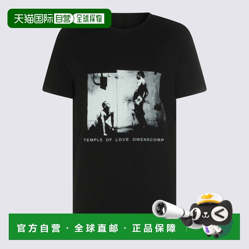 1h可退 香港直邮RICK OWENS DRKSHDW 男士T恤 DU01F4250RNEP6P091