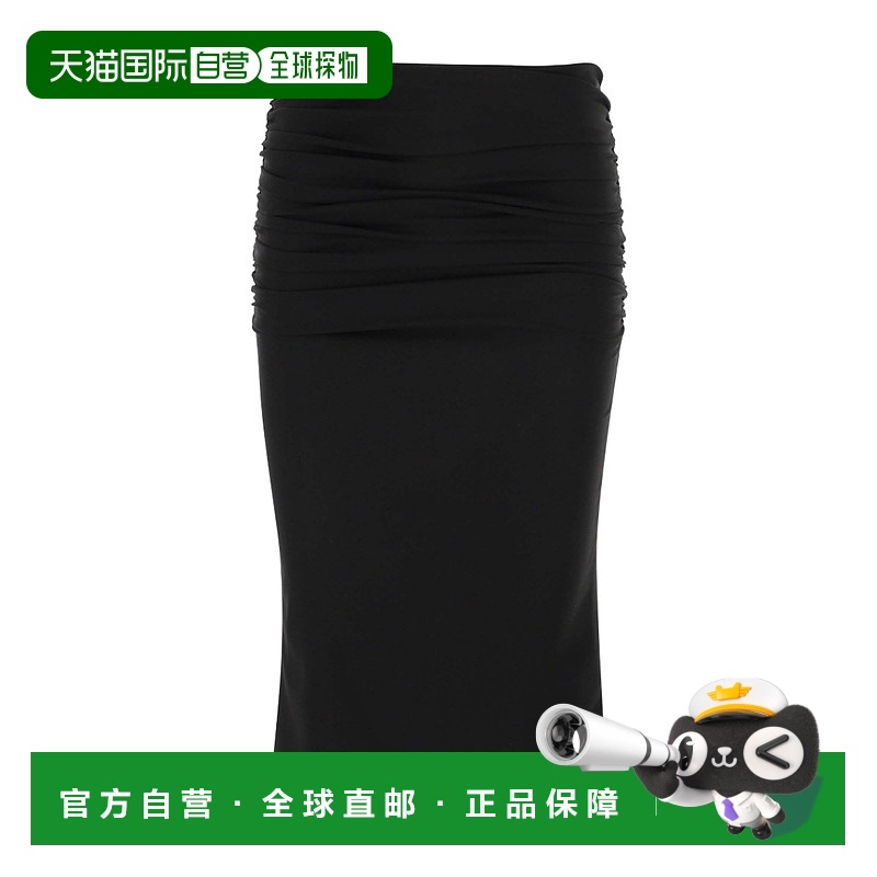 香港直邮Versace 褶皱半身裙 10059301A00523包臀裙