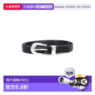 1h可退 香港直邮Our Legacy 女士 黑色皮带 A2208BBLABLACKLEATHE