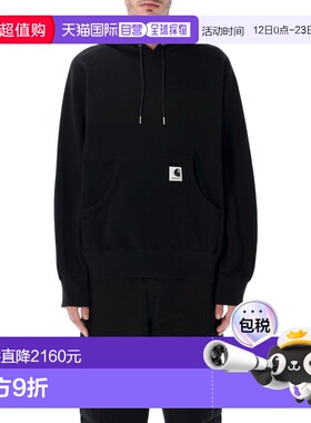 1h可退 香港直邮CARHARTT WIP 男士 连帽衫 2500993S001 black黑