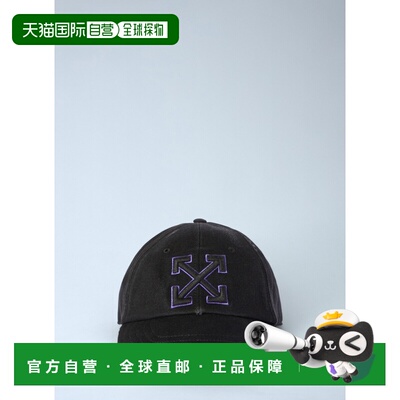 1h可退 香港直邮Off-white 女士 仿旧牛仔棒球帽 OWLA017S25DEN00