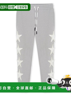 1h可退 香港直邮Palm Angels 棕榈天使 女士 灰色贴花运动裤 PWCH