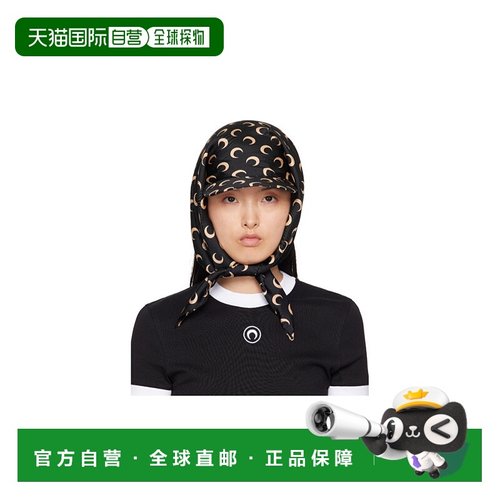 香港直邮Marine Serre 弯檐棒球帽围巾 UHG035ACWOV0043