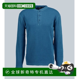 华夫格针织亨利领T恤 香港直邮RRL 男士 拉夫 004114 劳伦RRL