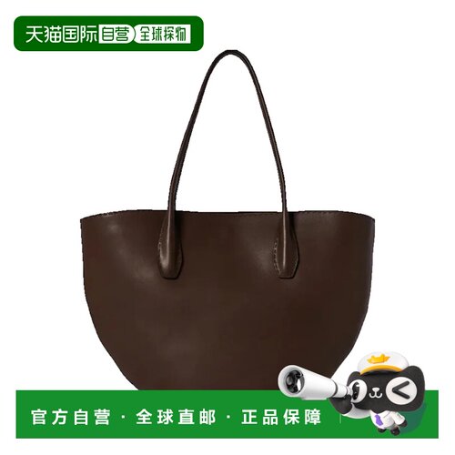 香港直邮The Row 女士 Alger 皮革手提包 W1856L7 【付后1h可退】