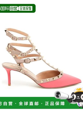 香港直邮VALENTINO 23FW 'Rockstud'高跟鞋 Women华伦天奴牛皮