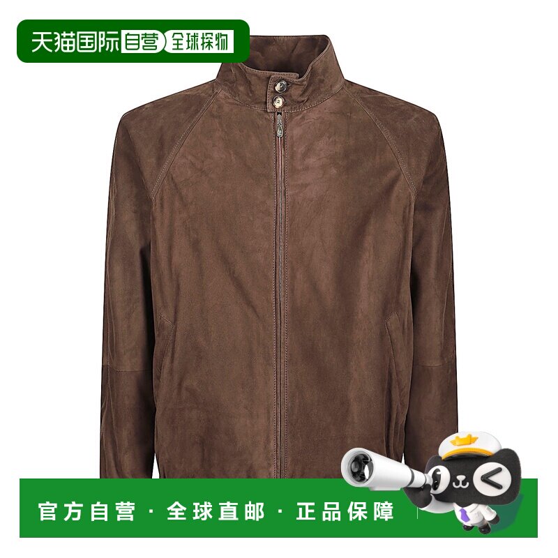 Brunello Cucinelli 长袖皮夹克 MPCFN2065