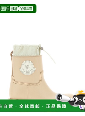 1h可退 香港直邮Moncler 盟可睐 女士 驼色 Kickstream 雨靴 L109