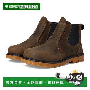 1h可退 香港直邮keen 男士 San Jose 套穿靴子(Aluminum Toe)