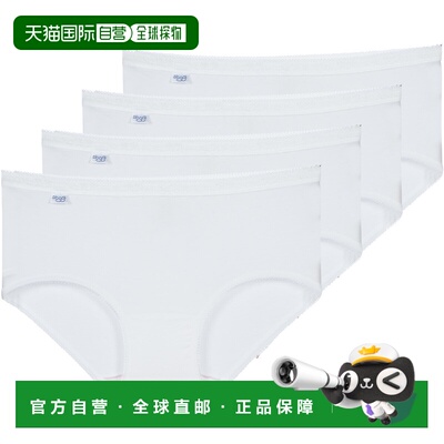欧洲直邮Sloggi BASIC+ X 4 女士内衣内裤 10068837-0003=100503