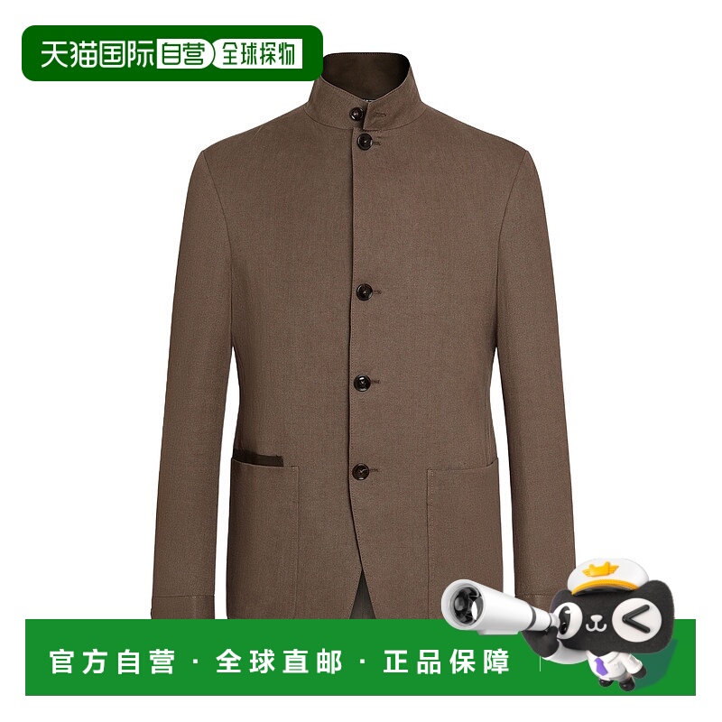 香港直邮Zegna Oasi Lino夹克 973C80A91GC杰尼亚男装