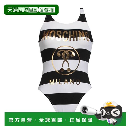 香港直邮Moschino莫斯奇诺One-piece女士连体泳衣 【付后1h可退】
